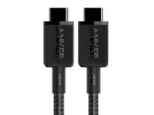 Anker 322 USB-C to USB-C Cable 60W Braided (0.9m/3ft) -Black