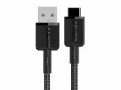 Anker 322 USB-A to USB-C Cable Braided (0.9m/3ft) -Black