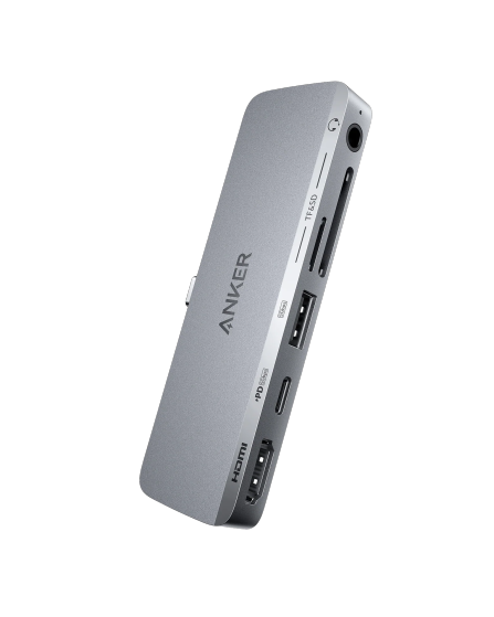 Anker 541 USB-C Hub (6-in-1, for iPad) - Gray