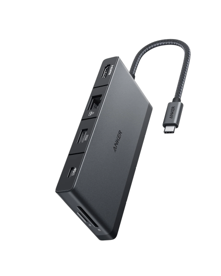 Anker 552 USB-C Hub (9-in-1, 4K HDMI) -Black