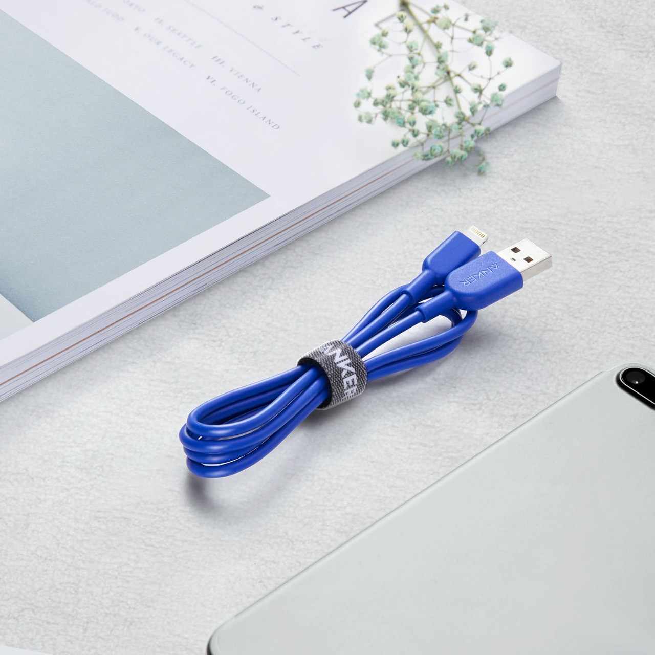 Anker PowerLine II Lightning (0.9m /3ft) C89 - Blue