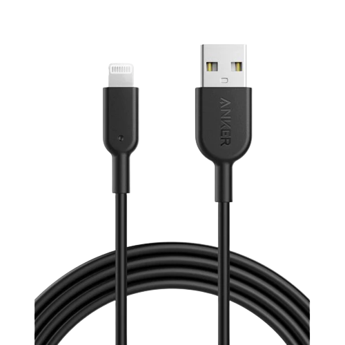 Anker Powerline II USB-A Cable With Lightning - Black