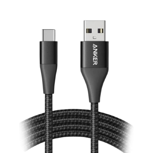 Anker PowerLine+ II USB-C to USB-A (0.9m/3ft) -Black