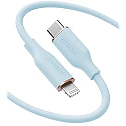 Anker PowerLine III Flow USB-C to Lightning (1.8m/6ft) -Blue