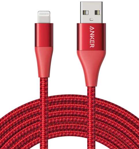 Anker PowerLine+ III lightning (0.9m) -Red