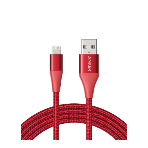 Anker PowerLine+ III lightning (1.8m/6ft) - Red