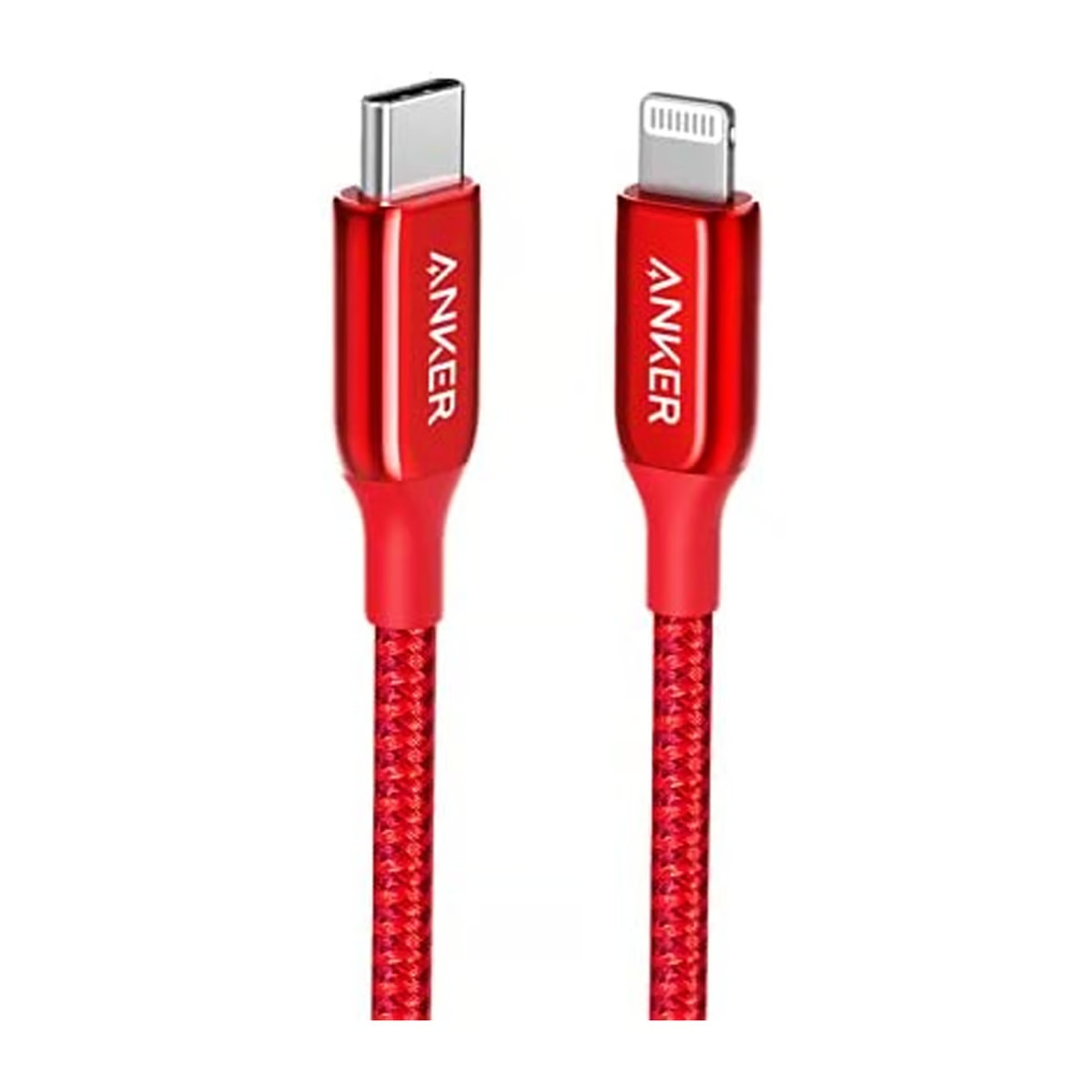 Anker PowerLine + III USB-C to Lightning (1.8m/6ft) -Red [LifeTime Warranty]