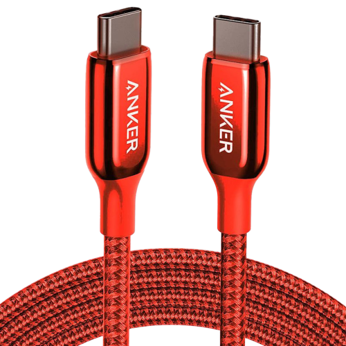 Anker PowerLine + III USBC to USBC (1.8m) - Red