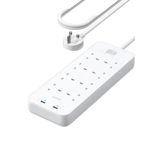 Anker 342 USB Power Strip -White