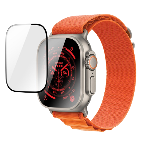 Torrii BODYGLASS Screen Protector for Apple Watch Ultra - 49mm - Black