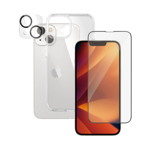 PanzerGlass iPhone 14 6.1" Bundle - Clear