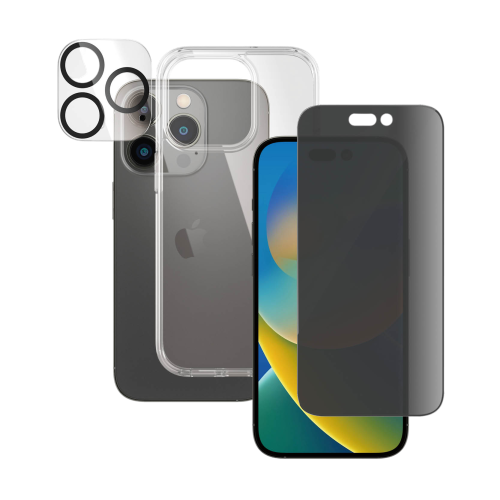 PanzerGlass iPhone 14 6.1" Pro Bundle Privacy