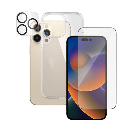 PanzerGlass iPhone 14 6.7" Pro Max Bundle Clear