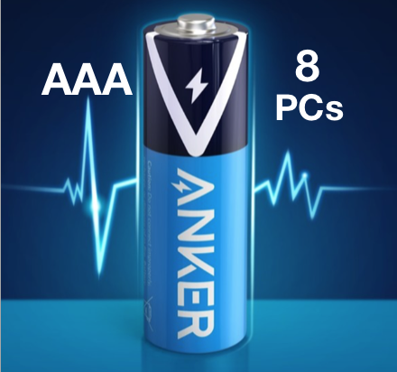 Anker Alkaline AAA Batteries