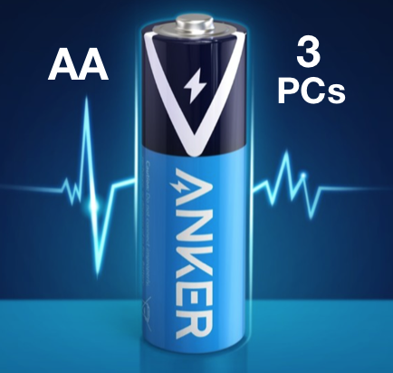 Anker Alkaline AA Batteries