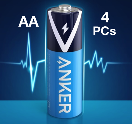 Anker Alkaline AA Batteries