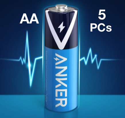 Anker Alkaline AA Batteries