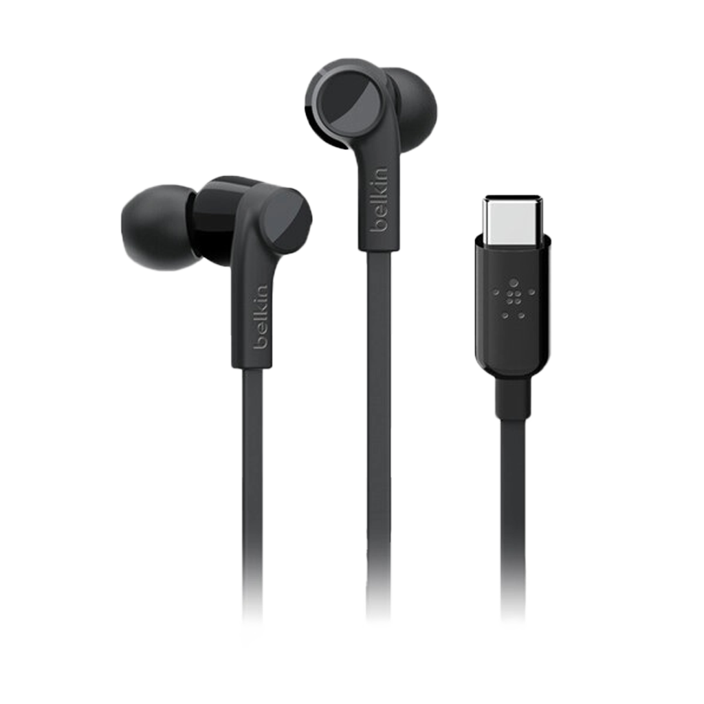 Belkin Earphones - USB-C - In-Ear - Black