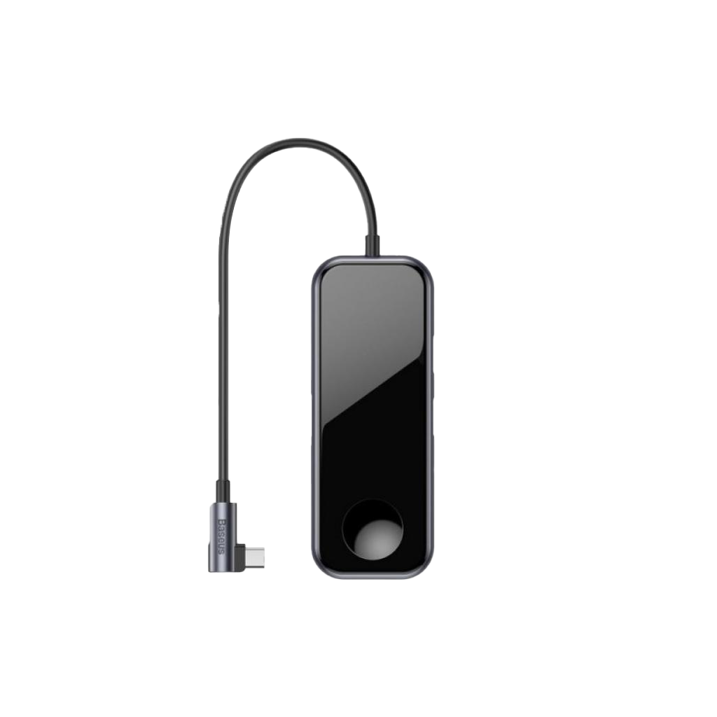 Baseus 6-in-1 Mirror Multifunctional HUB - Deep Gray