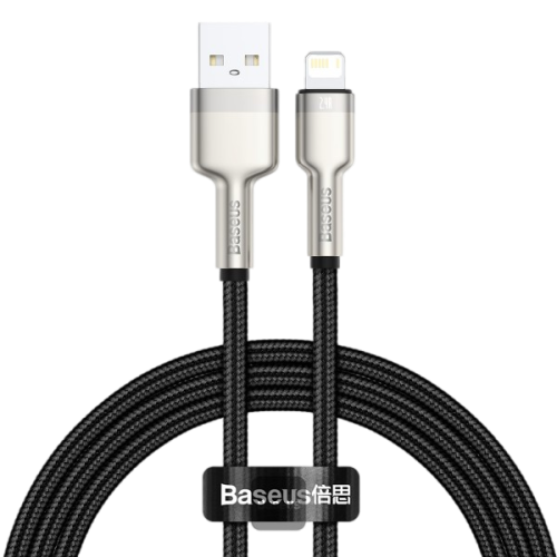 Baseus Cafule Series Metal Data Cable USB to IP 2.4A 1m Black