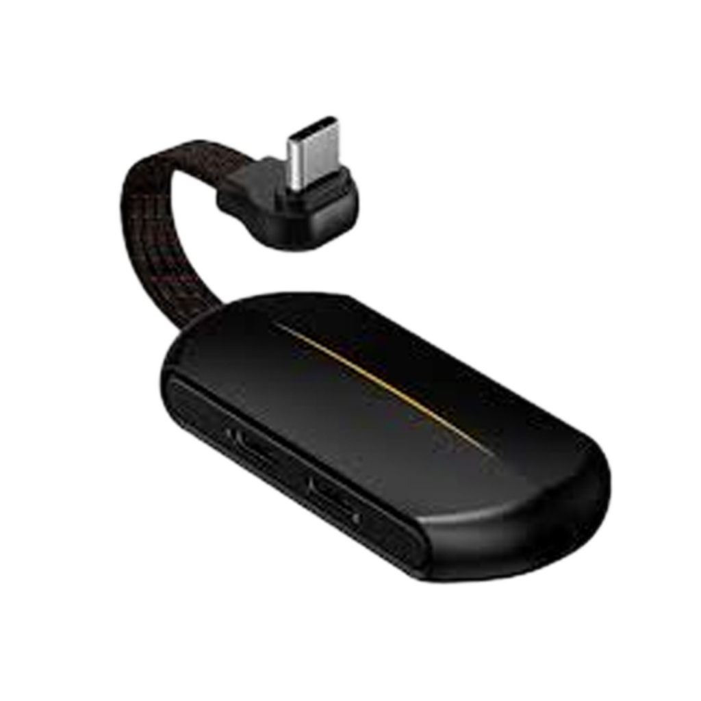 Baseus 3-In-1 Type-C Dual Adapto L49 Black