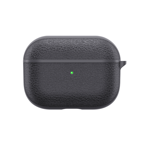 Wiwu Calfskin Genuine Leather AirPods Pro Case - Black