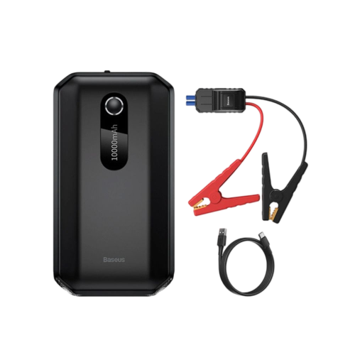 Baseus Super Energy Air Car Jump Starter (10000mAh,Peakcurrent 1000A) Black