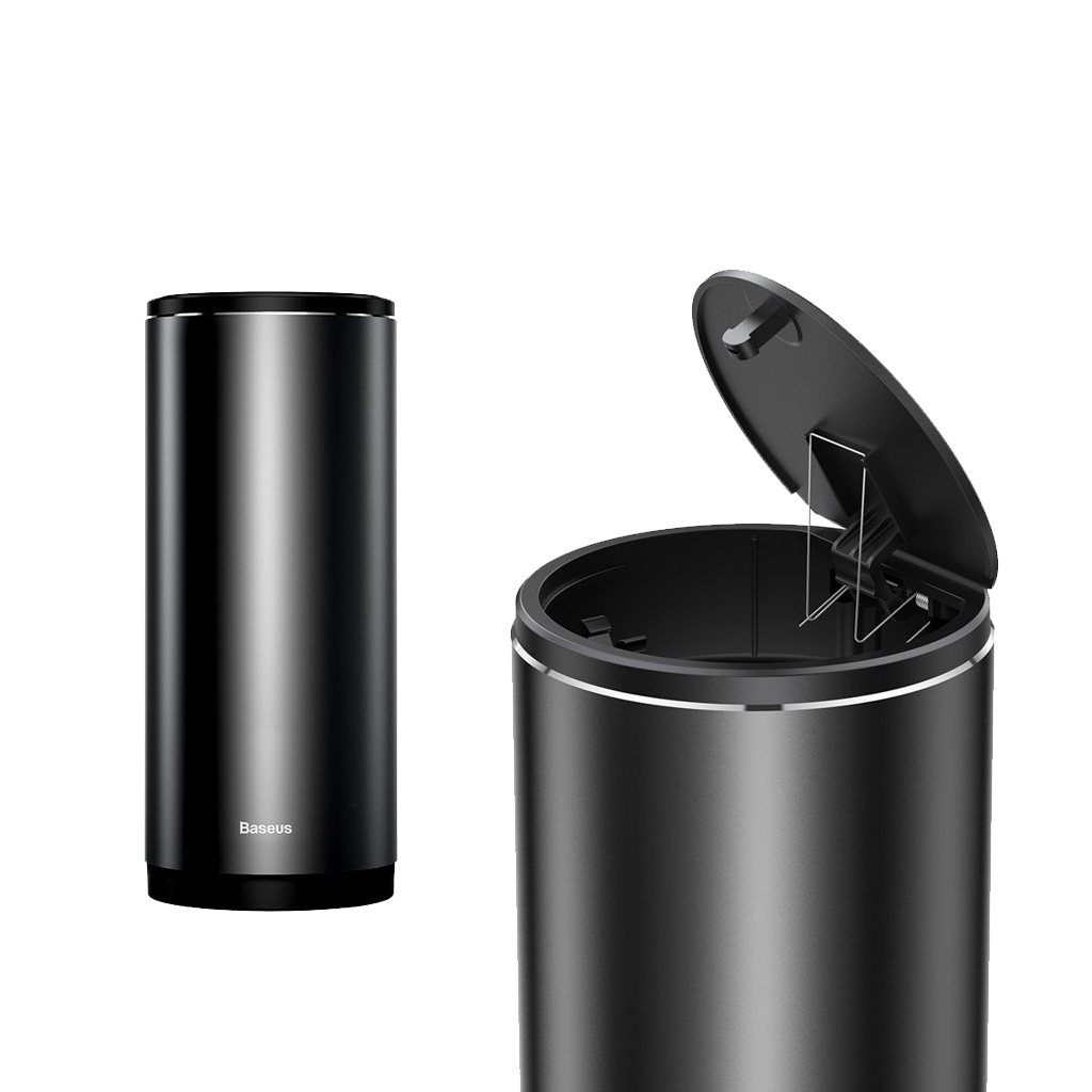 Baseus Gentleman Style Vehicle Mounted Trash Can Black