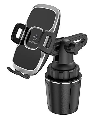 WixGear Car Cup Holder Phone Mount Adjustable Arm