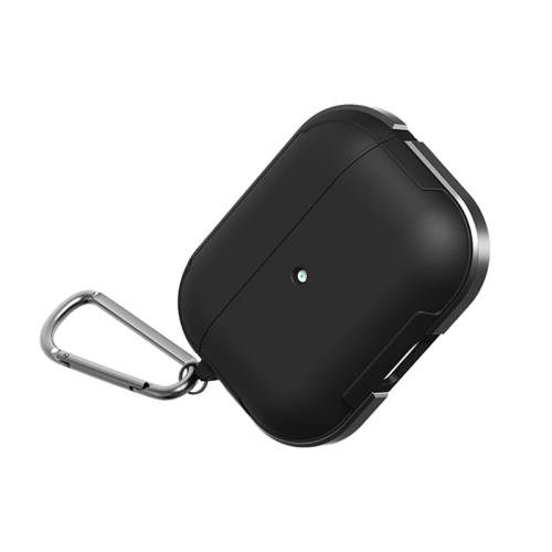 Wiwu Defense Armor Strong Metal Ultimate Protection Case For Airpods Pro - Black