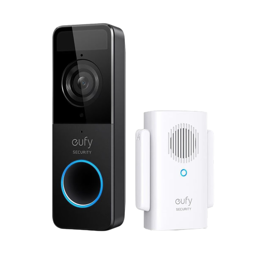 Eufy Video Doorbell 1080p (Battery-Powered) -Black