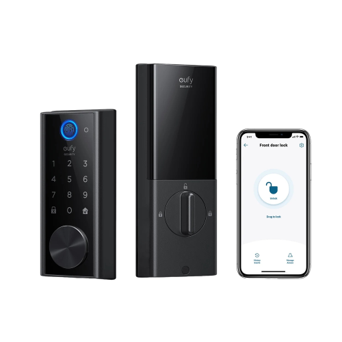 Eufy Video Smart Lock FingerPrint & Wi-Fi -Black