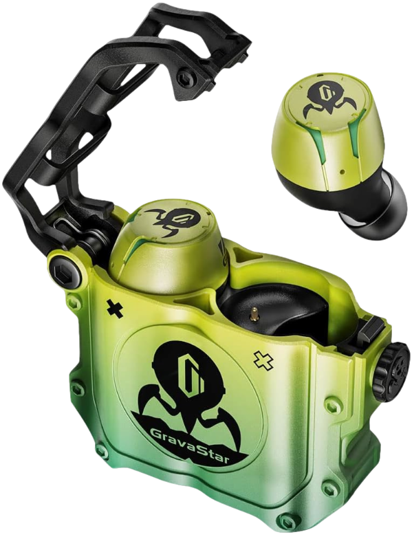 Gravastar Sirius TWS Earbuds Neon Green - Neon Green