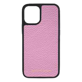 Michael Louis Pebbled Leather Case iPhone 12 Mini-Pink