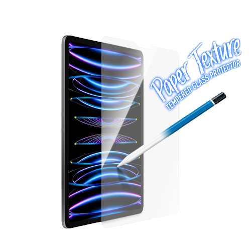 Torrii BODYGLASS Paper Texture Screen Protector for iPad Pro 11"(4th/3rd/2nd/1stGen) & iPad Air 10.9” (5th/4th Gen.) - Clear