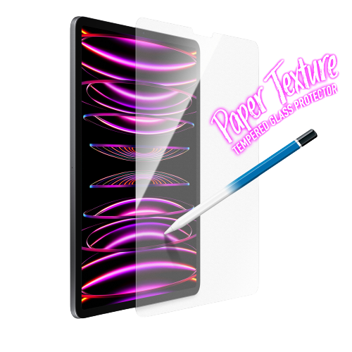 Torrii BODYGLASS Paper Texture Screen Protector for iPad Pro 12.9"(6th/5th/4th/3rd Gen) - Clear
