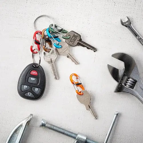 NiteIze KeyRing Locker S-Biner Aluminium