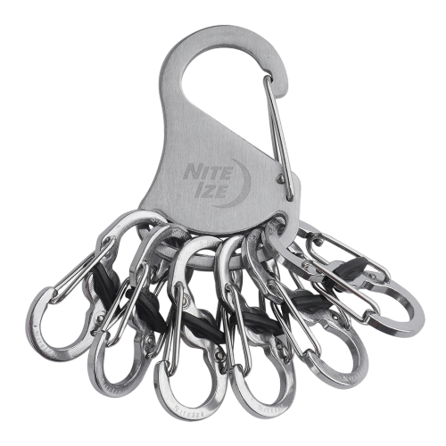NiteIze KeyRack Steel S-Biner - Stainless