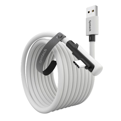 Syntech Link Cable 5M Compatible with Oculus/Meta Quest 2 - white