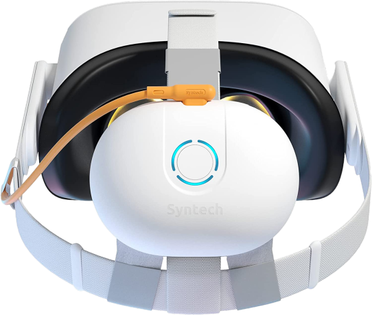 Syntech VR 10,000mAh Battery Pack Compatible with Meta/Oculus Quest 2 White