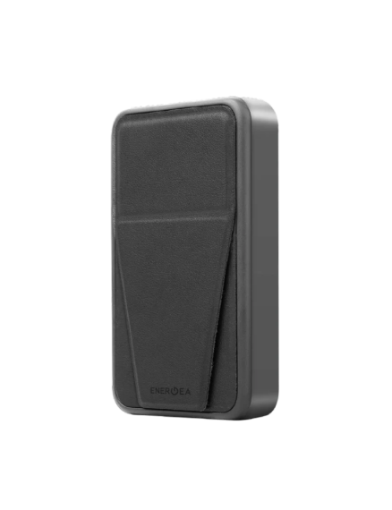 Energea MagPac Grip 10000mah Power bank with Built-in Stand/Grip - Gun/Blk