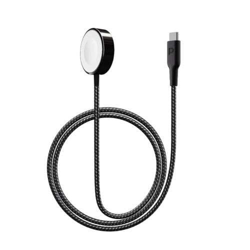 Powerology Braided Type-C Watch Charger 5W 1.2M/4ft