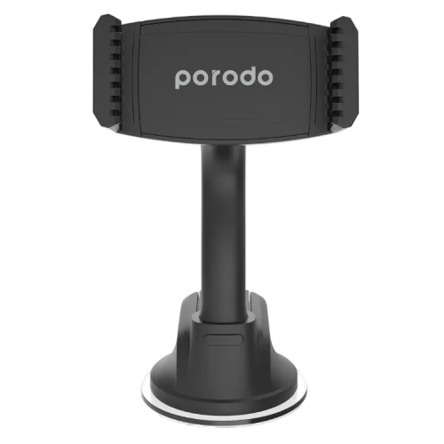 Porodo Compact Flexible Car Mount - Black