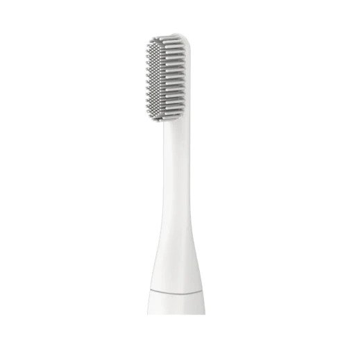 PomaBrush Silicone Electric Toothbrush Head 2Pcs - White