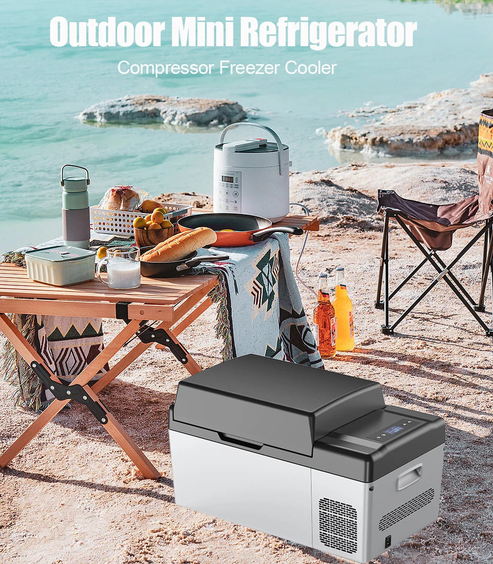 Powerology 20 Liters Smart Portable Fridge And Freezer Versatile Cooler