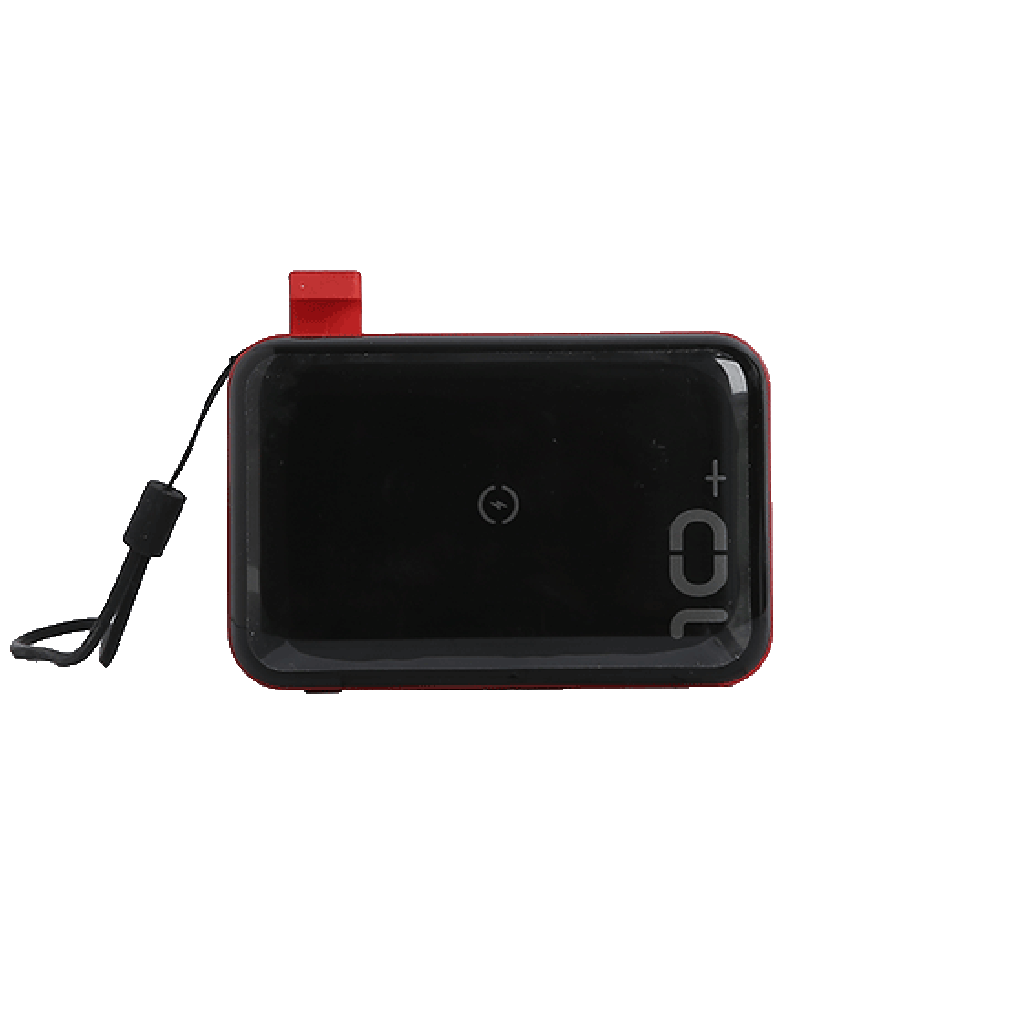 Baseus Mini S Bracket 10W Wireless Charger Power bank 10000mAh 18W Black-Red