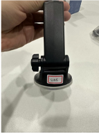 Syntech Car Mount S188 ABS+TPU transparent glue-Black