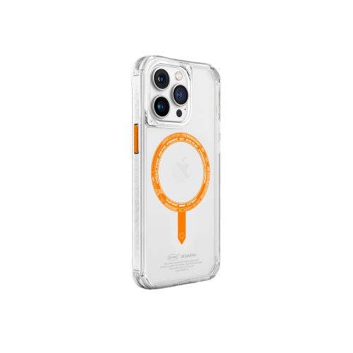 Skinarma Iphone Pro 15 6.1"Saido Mag-charge (Sunburst Edition) - Orange