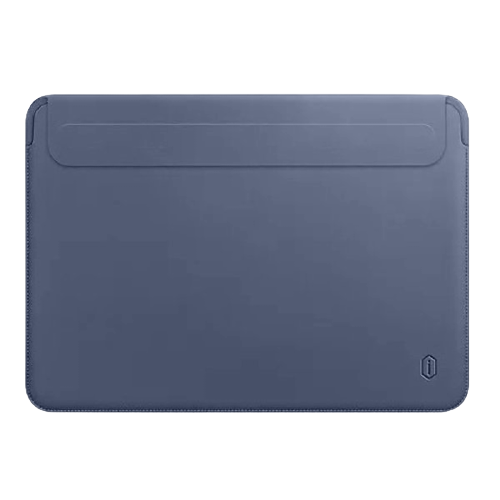 Wiwu Skin Pro II PU Leather Sleeve For MacBook 13.3 - Navy Blue