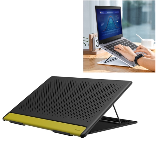 Baseus Portable Laptop Stand-Grey & Yellow